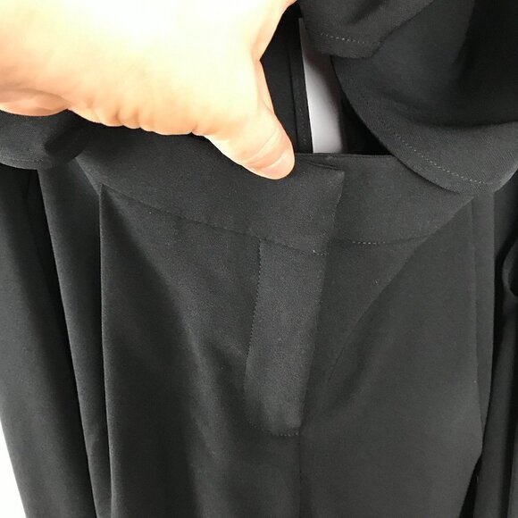 A.L.C. NWT Black Joanna Timeless Open Back Shelf bra Jumpsuit/Romper Sz 14 - Picture 11 of 14